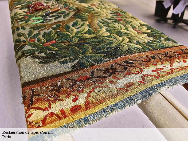 Restauration de tapis d'orient 75 Paris  Le Village du Tapis