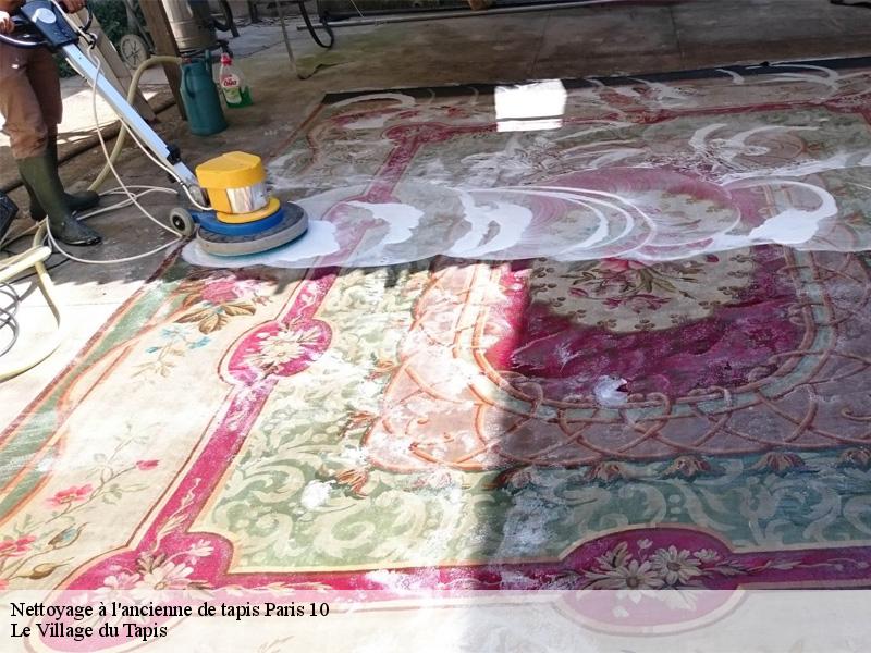 Nettoyage à l'ancienne de tapis  paris-10-75010 Le Village du Tapis