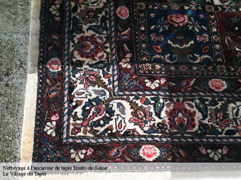 Nettoyage à l'ancienne de tapis 92 Hauts-de-Seine  Le Village du Tapis