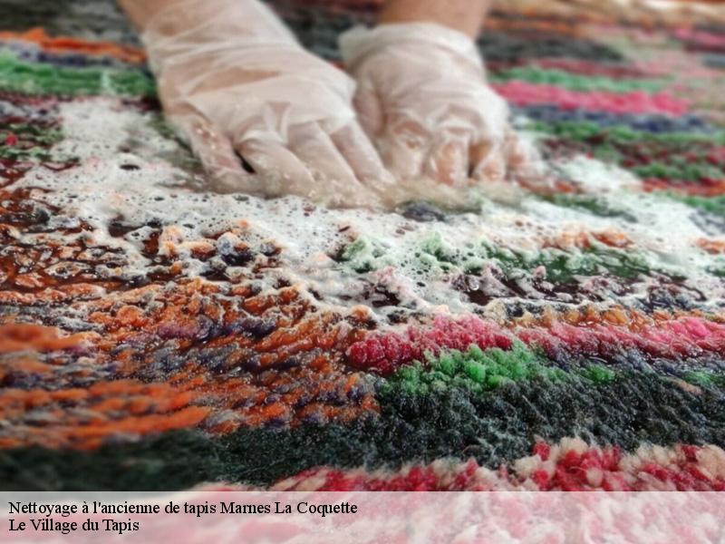 Nettoyage à l'ancienne de tapis  marnes-la-coquette-92430 Le Village du Tapis