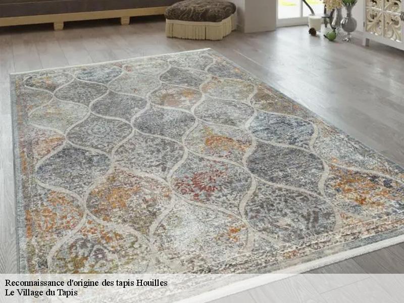 Reconnaissance d'origine des tapis  houilles-78800 Le Village du Tapis