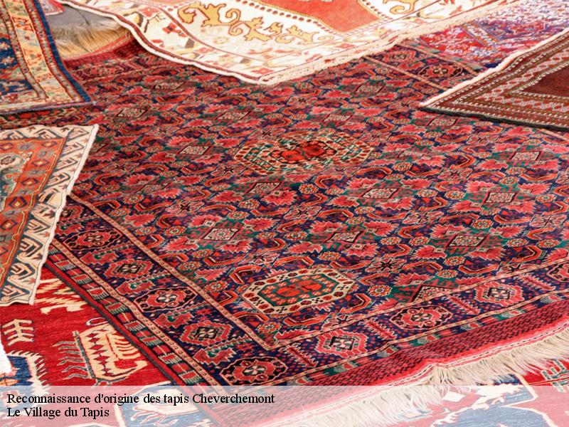 Reconnaissance d'origine des tapis cheverchemont-78510 Le Village du Tapis